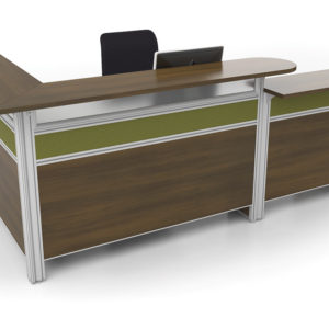 Nano Reception with Fabric Accents Nano Reception with Fabric Accents